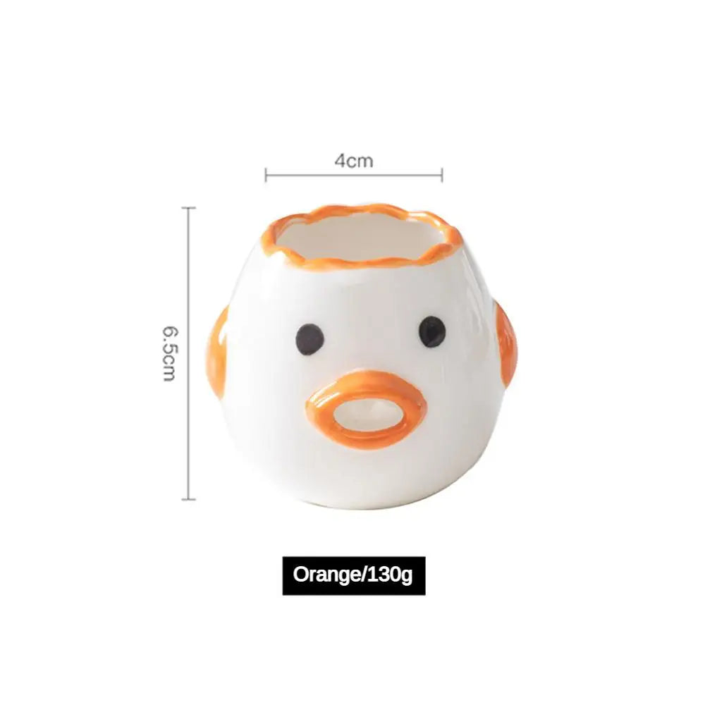 Cute egg yolk separator